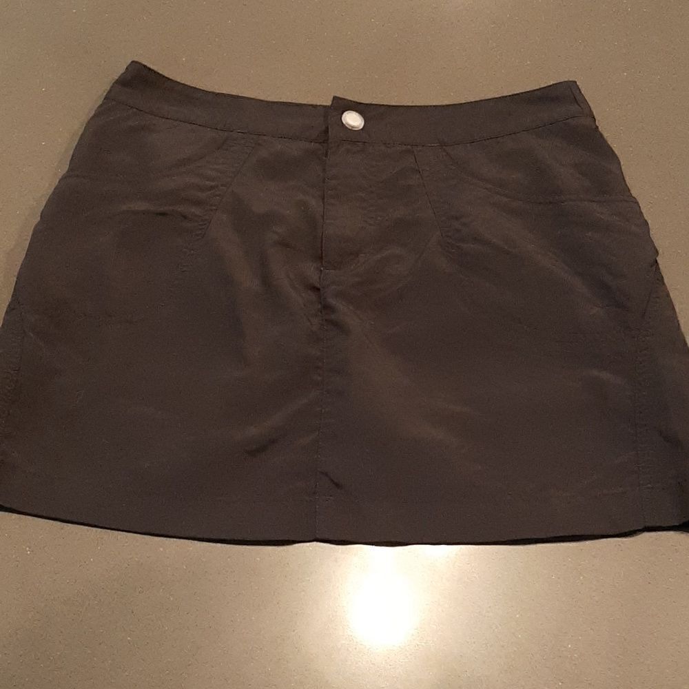 Reel Legends Black Lightweight Skort